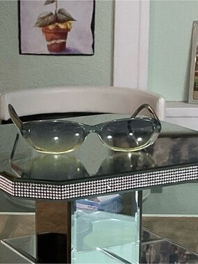 KATE SPADE OLIVE GREEN TRANSLUCENT SUNGLASSES